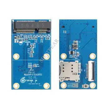 Плата расширения Orange Pi opi4/4B pcie socket mini PCIE interface adapter board