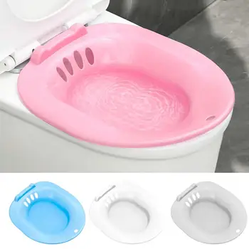 Раковина для ванны Эргономичный дизайн, Прочная несущая Универсальная Женская Мужская портативная ванна от геморроя для взрослых