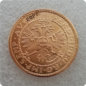 Редкая европейская 31-миллиметровая монета 1624 года выпуска (1981) КОПИЯ памятных монет-реплики монет, медали, монеты для коллекционирования