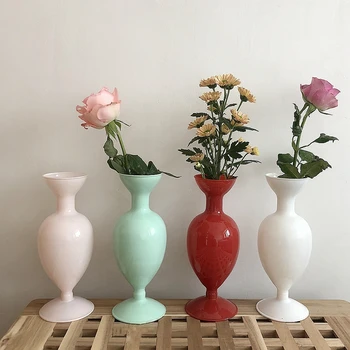 Ретро Стеклянная ваза, бутылка для цветов, композиция для растений, ваза для дома, Маленькое гидропонное растение, Стеклянная бутылка, украшения для гостиной, Домашний декор