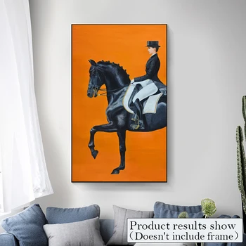 Современные HD Плакаты с лошадьми и принты, картины на холсте, настенные рисунки для гостиной, Мода на животных, Домашний декор в скандинавском стиле.