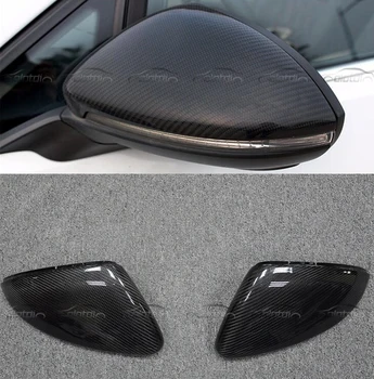 Стайлинг Автомобиля Замена Зеркала заднего Вида Из Углеродного Волокна Сменная Крышка Для VW Golf 7 MK7 2014-18 Для VW Touran 2016-18