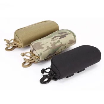 Сумка для тактических очков Molle, Солнцезащитные очки EDC, поясная сумка, Органайзер для армейских охотничьих принадлежностей, сумка-футляр для очков