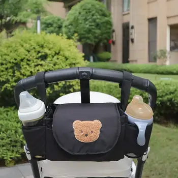 Сумка для хранения ручной тележки Hanfeng для детской коляски, сумка для хранения артефактов, универсальная подвесная сумка для хранения колясок