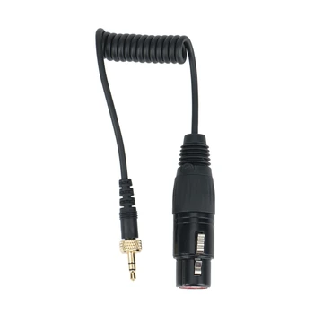 Тип фиксатора 3,5 мм-3,5 мм - XLR Разъемный кабель для микрофона для беспроводных приемников