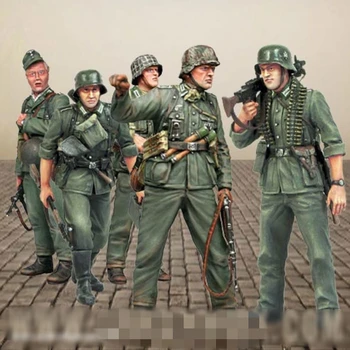 Фигурка из смолы 1/35 ГК, военная тематика, комплект в разобранном виде и неокрашенный