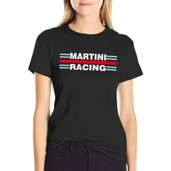 Футболка Martini Racing, забавные футболки, топы для женщин